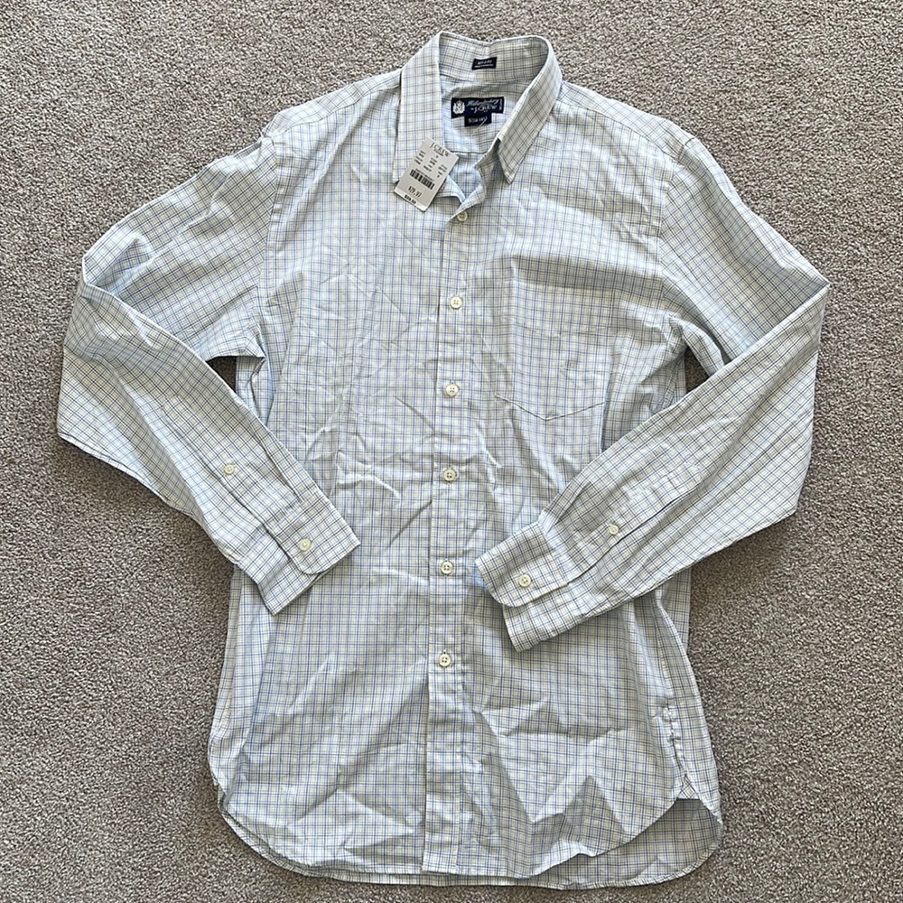 NWT J. Crew Factory Men’s Dress Shirt Size Small (14-14.5)